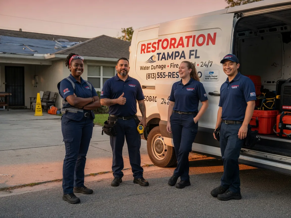 Water Damage Restoration company in Cushing, TX